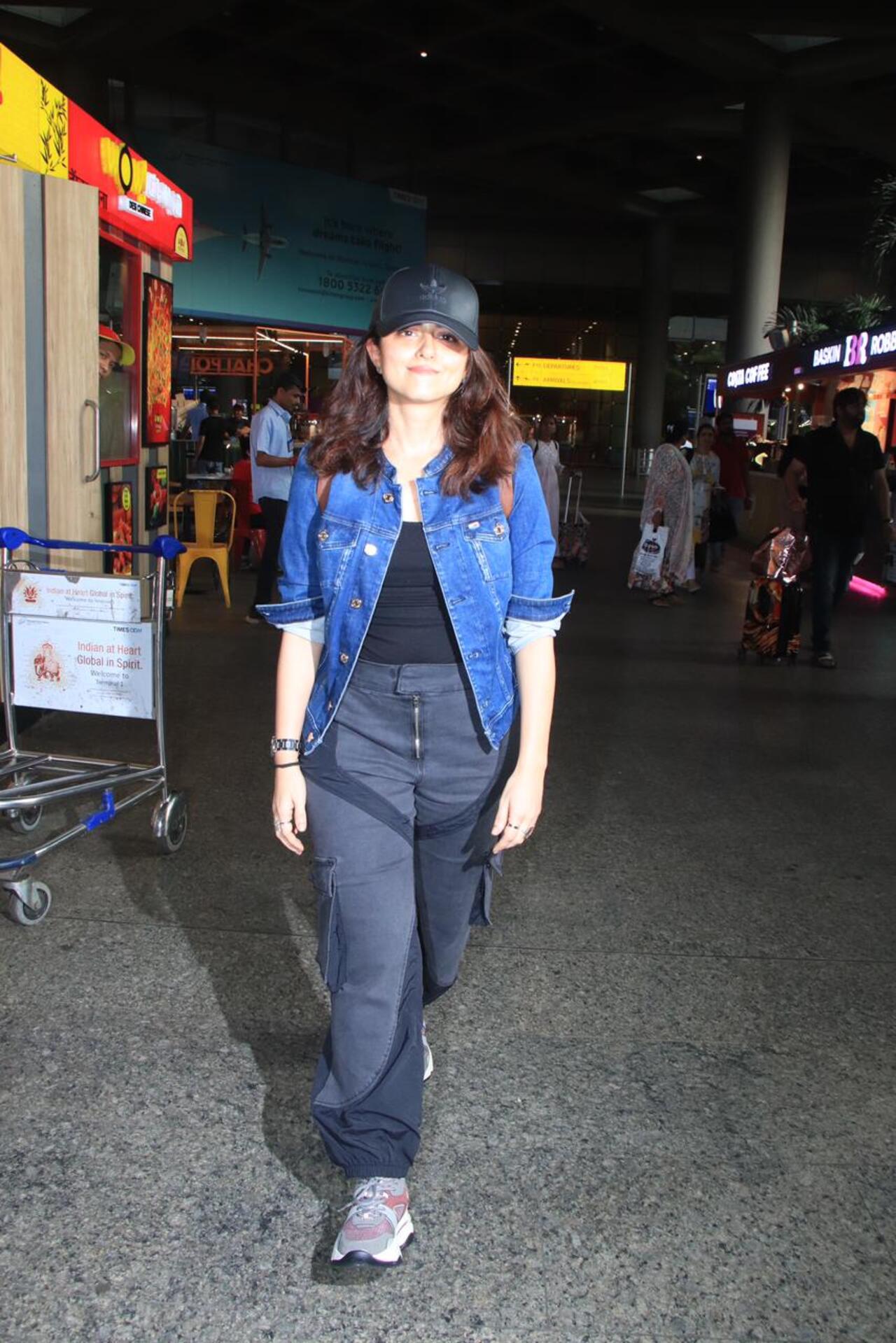 Ridhi Dogra returned to Mumbai after attending Jawan's pre-release event in Chennai